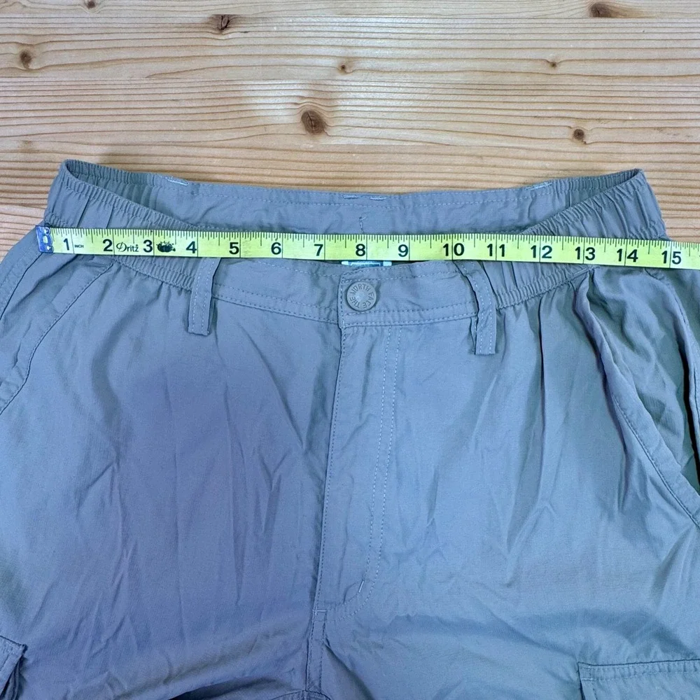 The North Face Men's Nylon Cargo Hiking Pants Size 30‎ Short Gray Outdoor